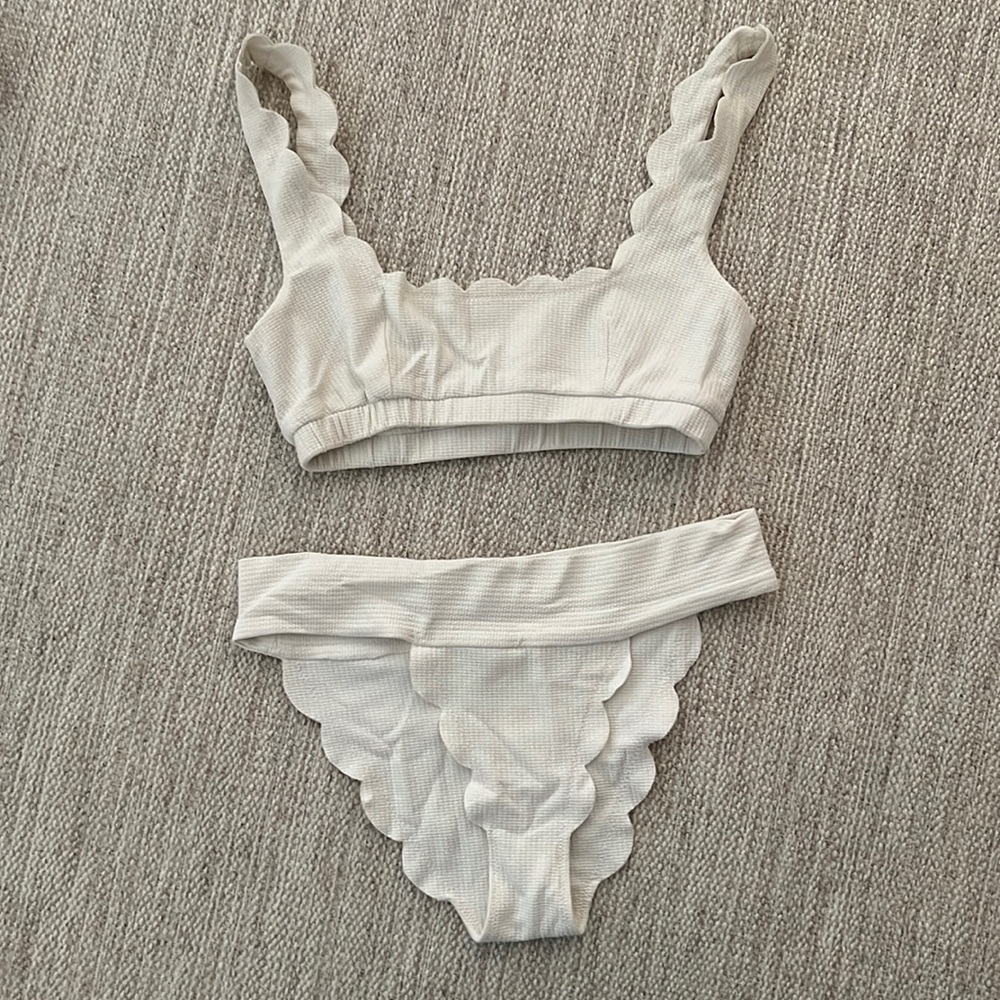 Marysia White Bikini - Size Small